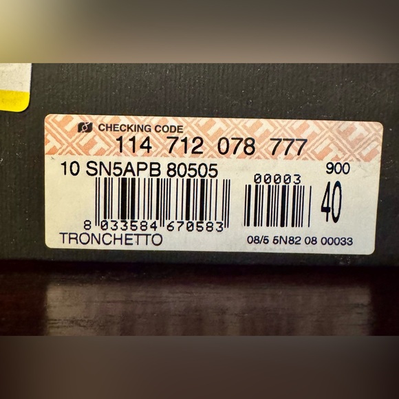 Costume National CNC Black High Heel Suede Booties - size 40, US 9.5 - Picture 17 of 17